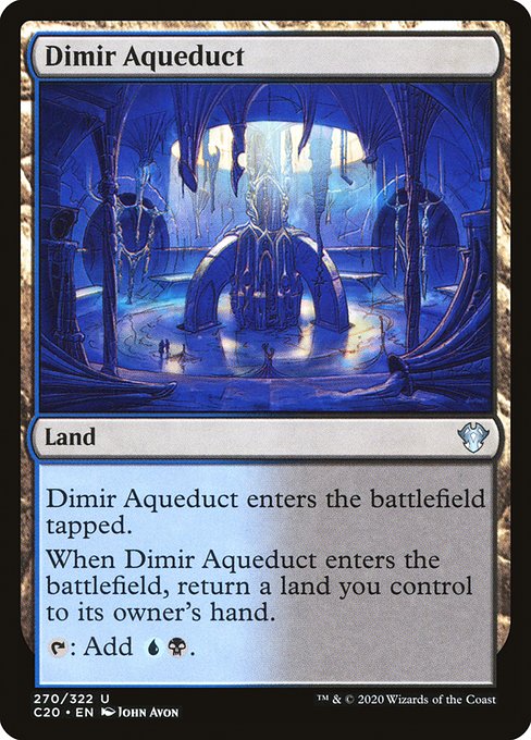 Dimir Aqueduct - Commander 2020