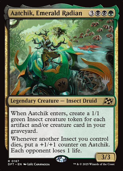 Aatchik, Emerald Radian - Aetherdrift Promos