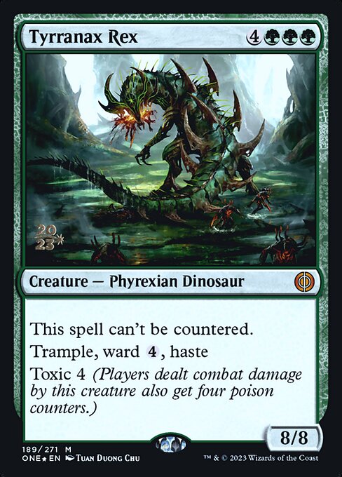 Tyrranax Rex - Phyrexia: All Will Be One Promos