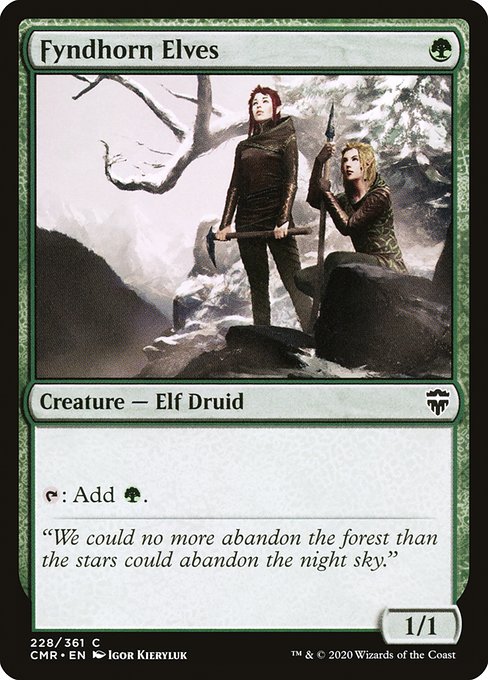 Fyndhorn Elves - Commander Legends