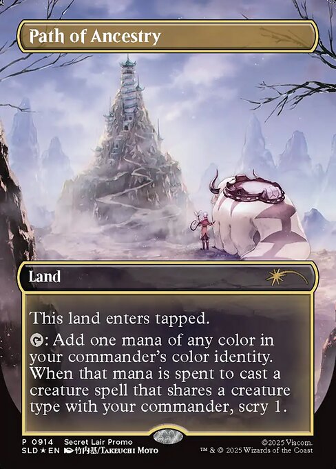 Path of Ancestry - Secret Lair Drop - Borderless