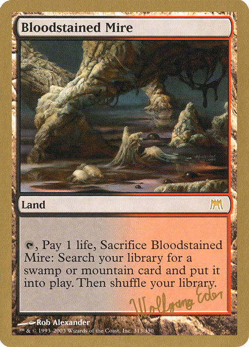 Bloodstained Mire - World Championship Decks 2003