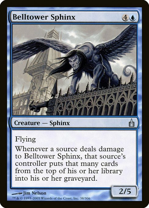 Belltower Sphinx - Ravnica: City of Guilds