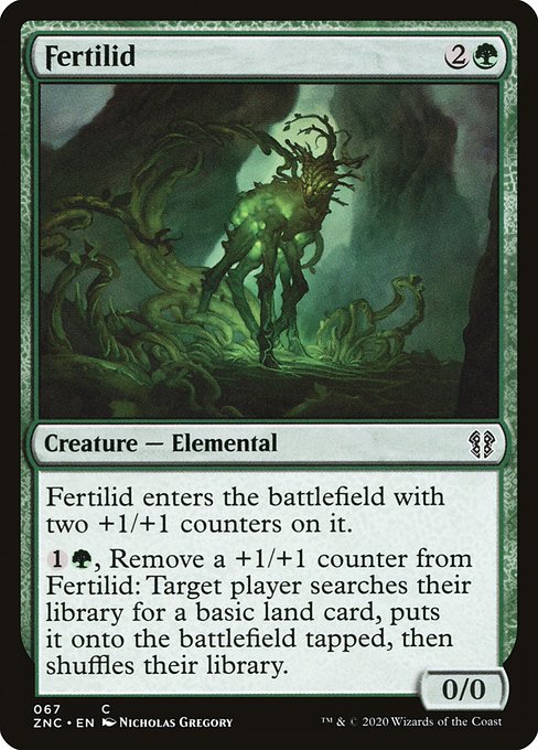 Fertilid - Zendikar Rising Commander