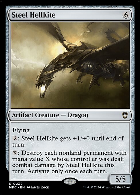 Steel Hellkite - Murders at Karlov Manor Commander