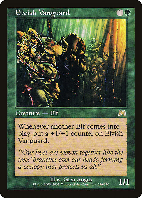 Elvish Vanguard - Onslaught