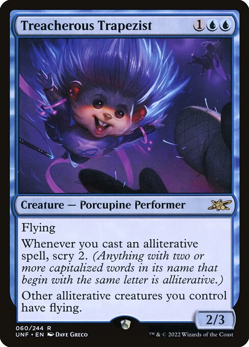 Treacherous Trapezist - Unfinity