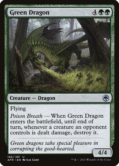 Green Dragon - Adventures in the Forgotten Realms