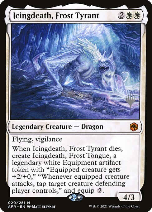 Icingdeath, Frost Tyrant - Adventures in the Forgotten Realms Promos