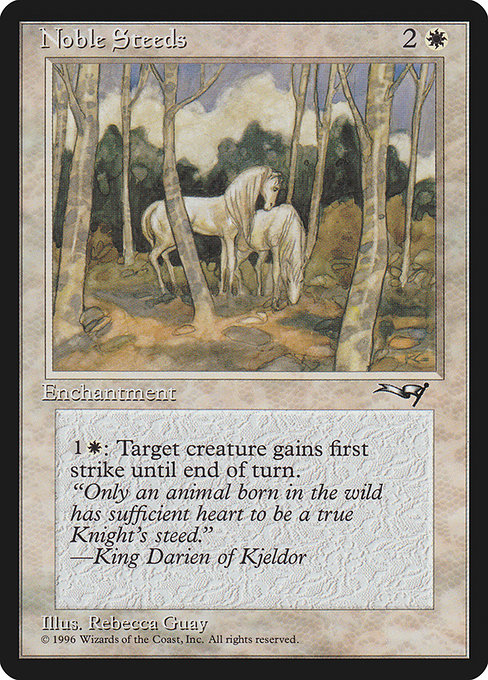 Noble Steeds - Alliances