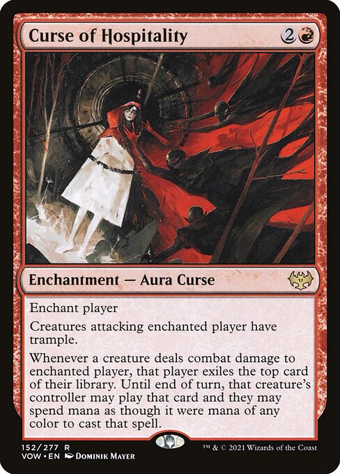 Curse of Hospitality - Innistrad: Crimson Vow