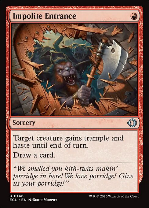 Impolite Entrance - Lorwyn Eclipsed