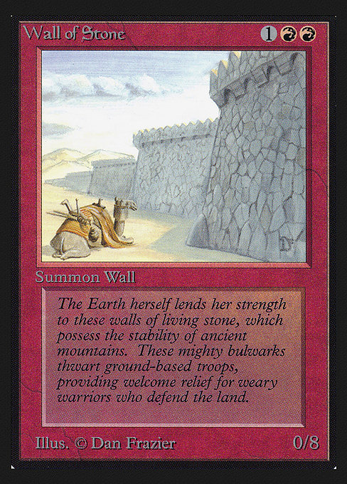 Wall of Stone - Collectors' Edition