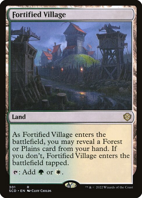 Fortified Village - Starter Commander Decks