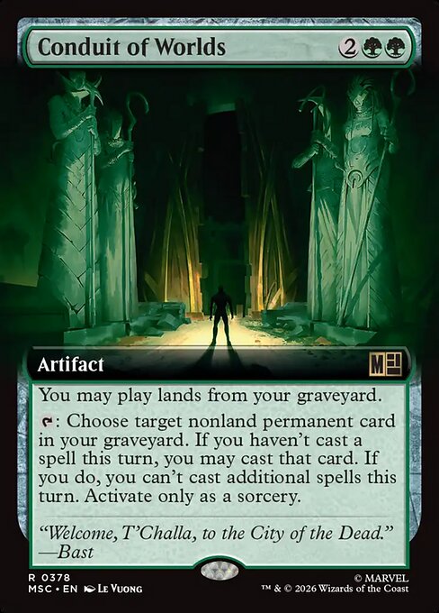 Conduit of Worlds - Marvel Super Heroes Commander - Extended Art