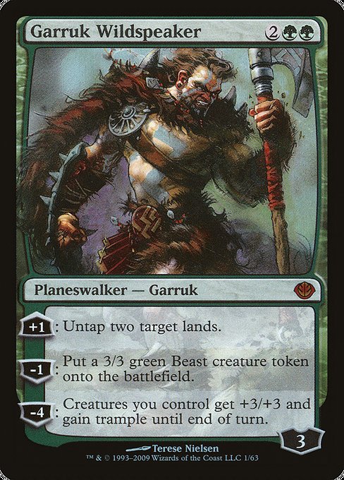 Garruk Wildspeaker - Duel Decks: Garruk vs. Liliana - Promo Foil