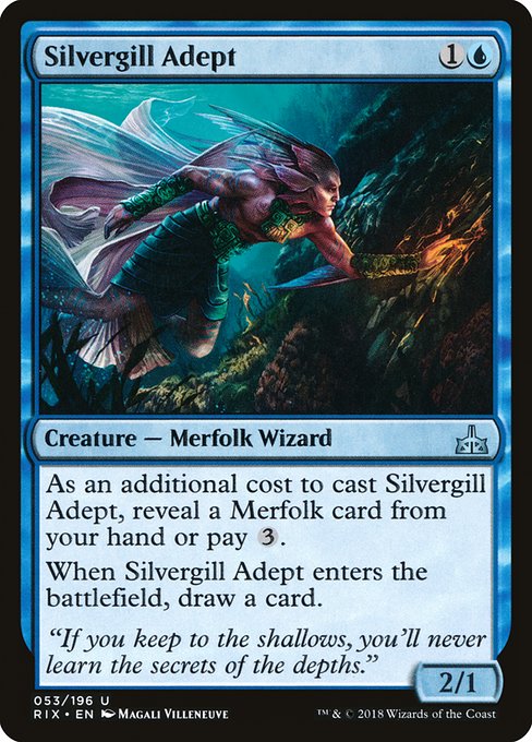 Silvergill Adept - Rivals of Ixalan