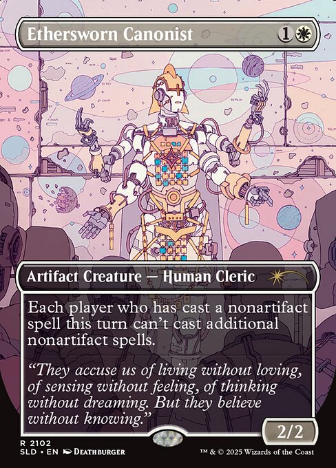 Ethersworn Canonist - Secret Lair Drop - Borderless