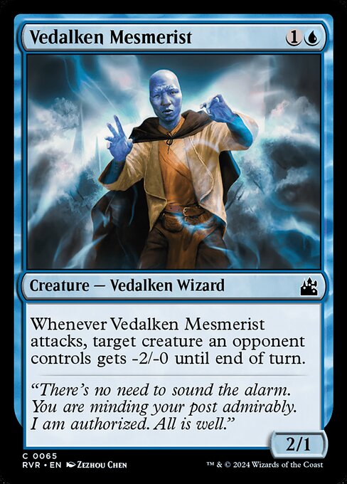 Vedalken Mesmerist - Ravnica Remastered