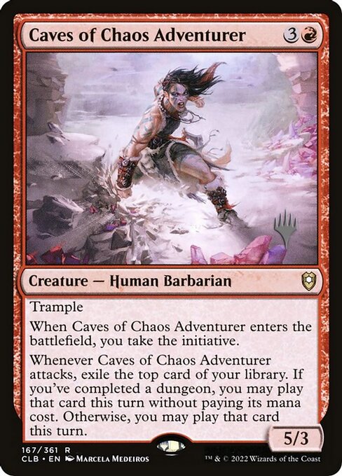 Caves of Chaos Adventurer - Battle for Baldur's Gate Promos