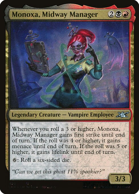 Monoxa, Midway Manager - Unfinity - Galaxy Foil