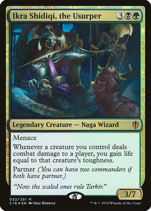 Ikra Shidiqi, the Usurper - Commander 2016 - Promo Foil