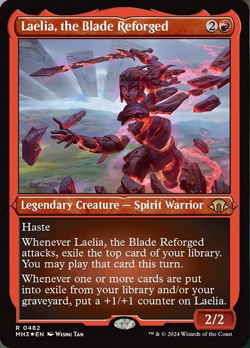 Laelia, the Blade Reforged - Modern Horizons 3 - Etched Foil