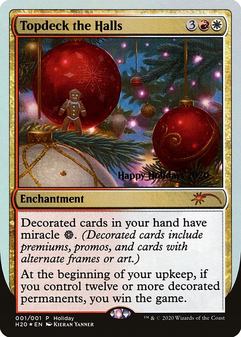 Topdeck the Halls - Happy Holidays - Promo Foil