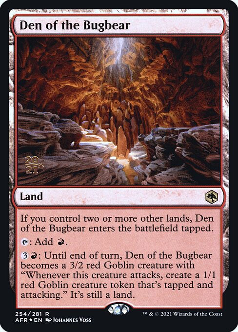 Den of the Bugbear - Adventures in the Forgotten Realms Promos - Promo Foil