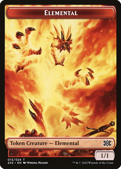 Elemental - Double Masters 2022 Tokens