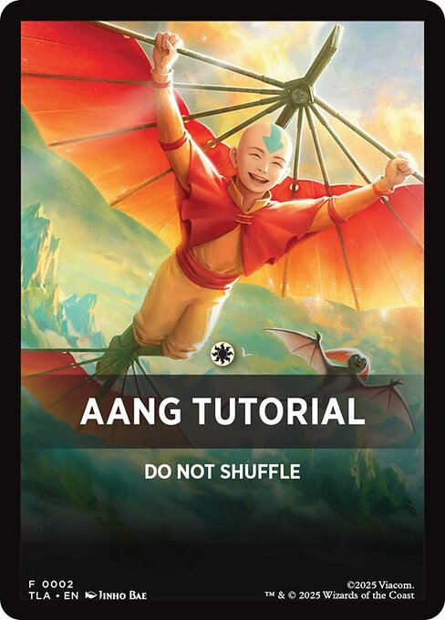 Aang Tutorial - Avatar: The Last Airbender Beginner Box Front Cards