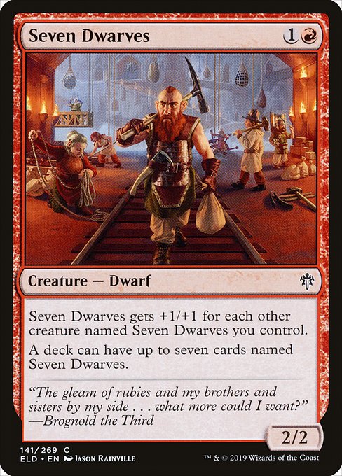 Seven Dwarves - Throne of Eldraine