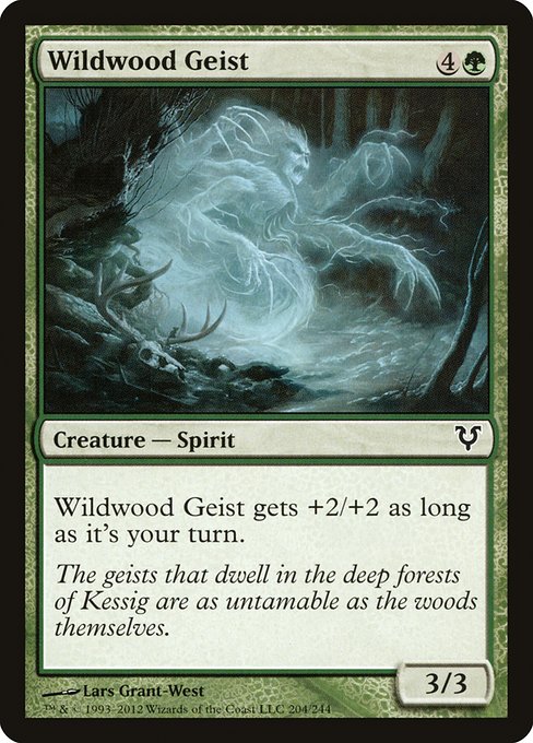 Wildwood Geist - Avacyn Restored