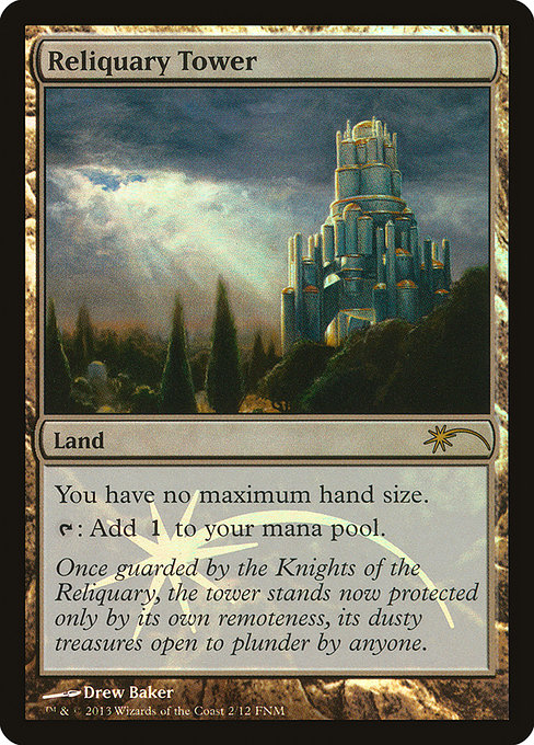 Reliquary Tower - Friday Night Magic 2013 - Promo Foil