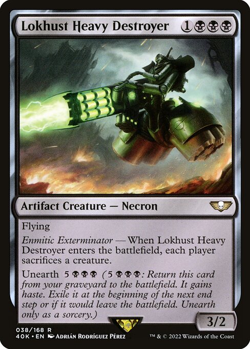 Lokhust Heavy Destroyer - Warhammer 40,000 Commander