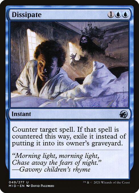 Dissipate - Innistrad: Midnight Hunt