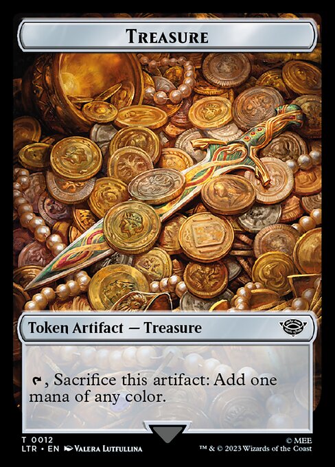 Treasure - The Lord of the Rings: Tales of Middle-earth Tokens