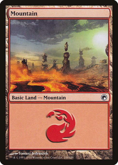 Mountain - Scars of Mirrodin