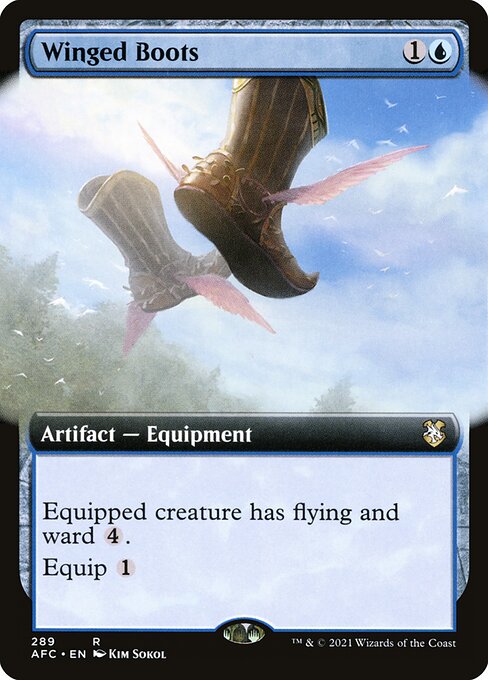 Winged Boots - Forgotten Realms Commander