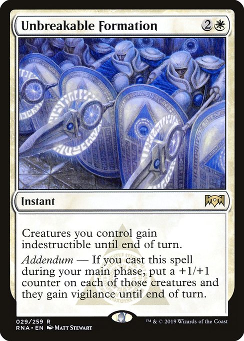 Unbreakable Formation - Ravnica Allegiance