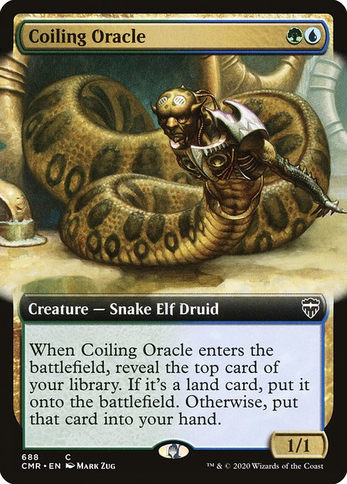 Coiling Oracle - Commander Legends