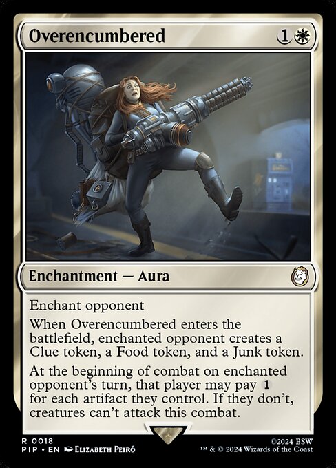 Overencumbered - Fallout