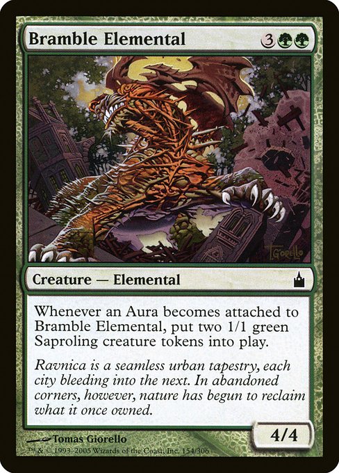 Bramble Elemental - Ravnica: City of Guilds