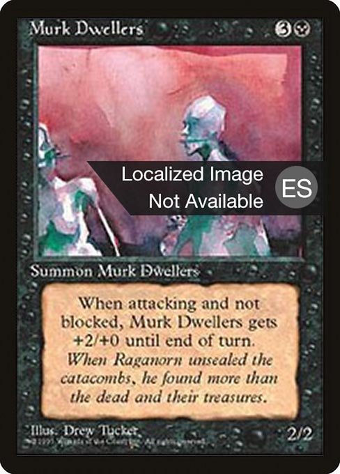 Murk Dwellers - Fourth Edition Foreign Black Border