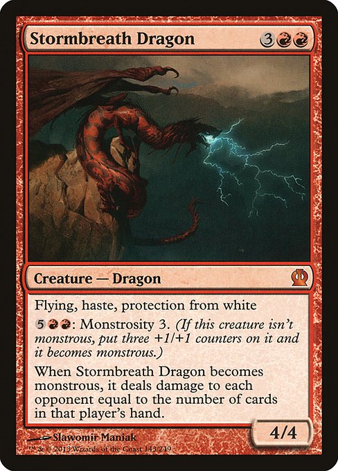 Stormbreath Dragon - Theros