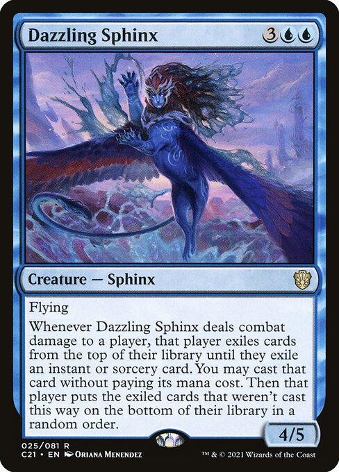 Dazzling Sphinx - Commander 2021