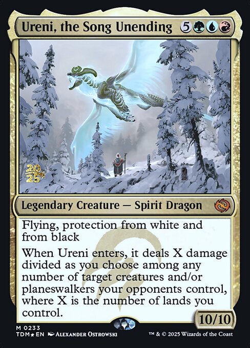 Ureni, the Song Unending - Tarkir: Dragonstorm Promos