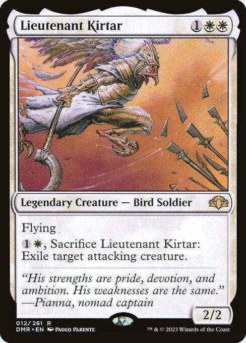 Lieutenant Kirtar - Dominaria Remastered