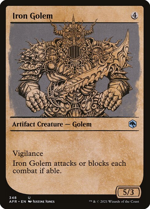 Iron Golem - Adventures in the Forgotten Realms - Showcase