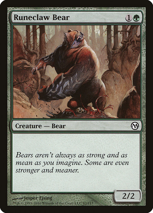 Runeclaw Bear - Duels of the Planeswalkers